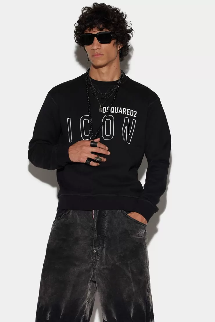 Dsquared2 Icon Outline Sweatshirt>Uomo Felpe