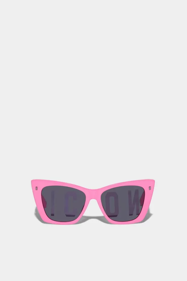 Dsquared2 Icon Pink Sunglasses>Donna Occhiali