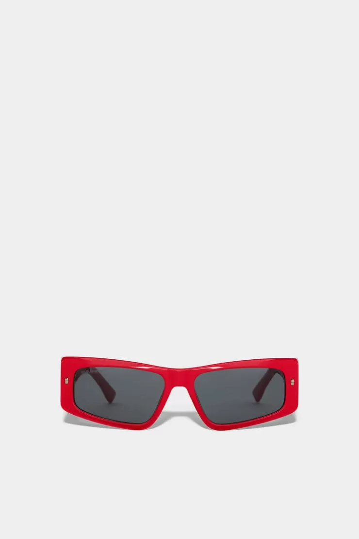 Dsquared2 Icon Red Sunglasses>Donna Occhiali