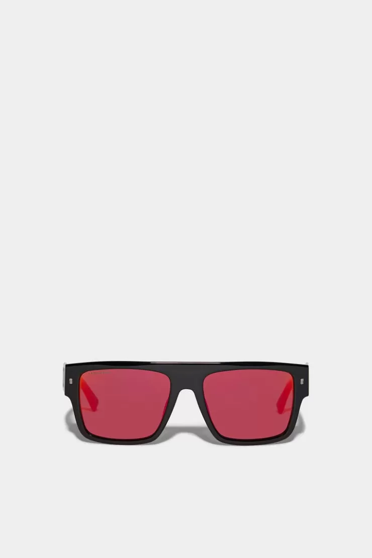 Dsquared2 Icon Red Sunglasses>Donna Occhiali