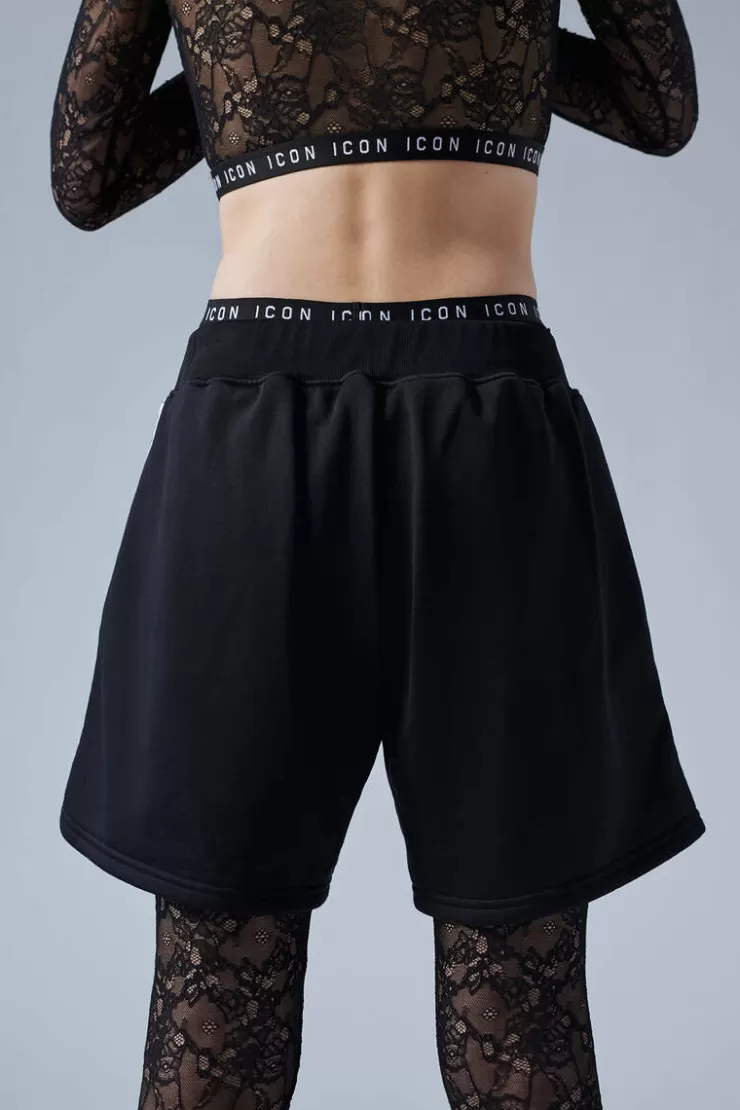 Dsquared2 Icon Wash Tape Shorts>Donna Pantaloni Corti