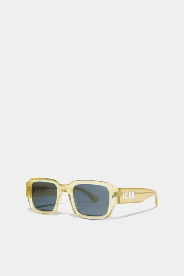Dsquared2 Icon Yellow Sunglasses>Uomo Occhiali