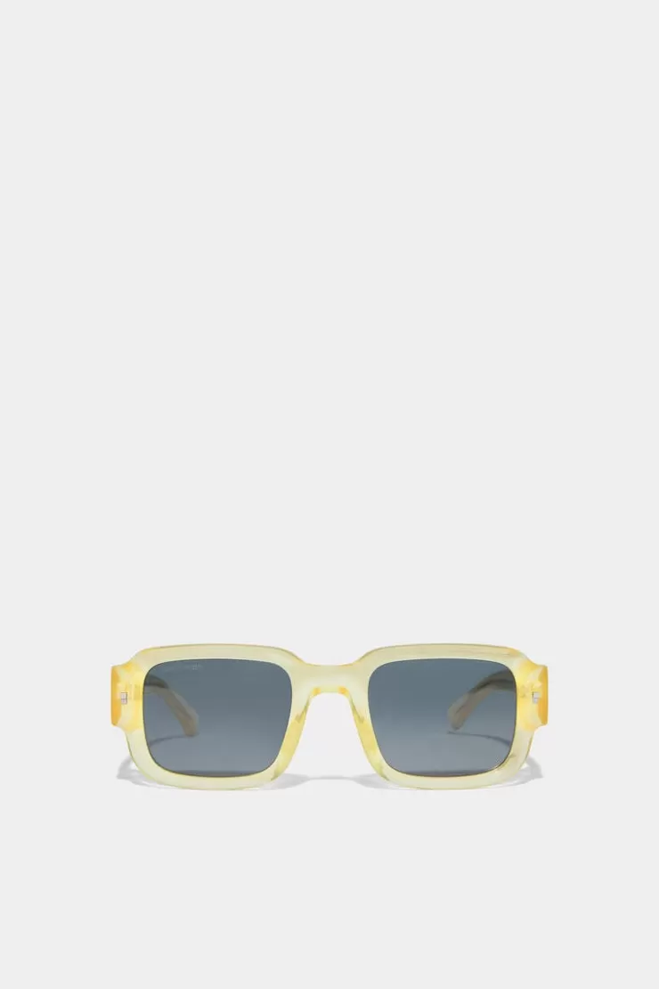 Dsquared2 Icon Yellow Sunglasses>Donna Occhiali