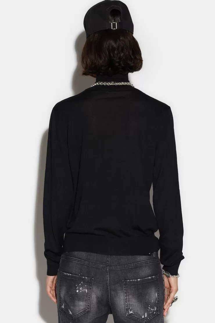 Dsquared2 Knit Turtleneck>Donna Maglieria