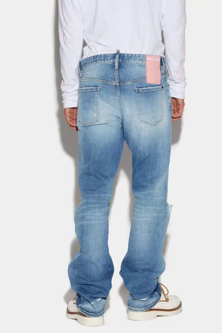Dsquared2 Light Sunset Wash Roadie Jeans>Uomo Jeans