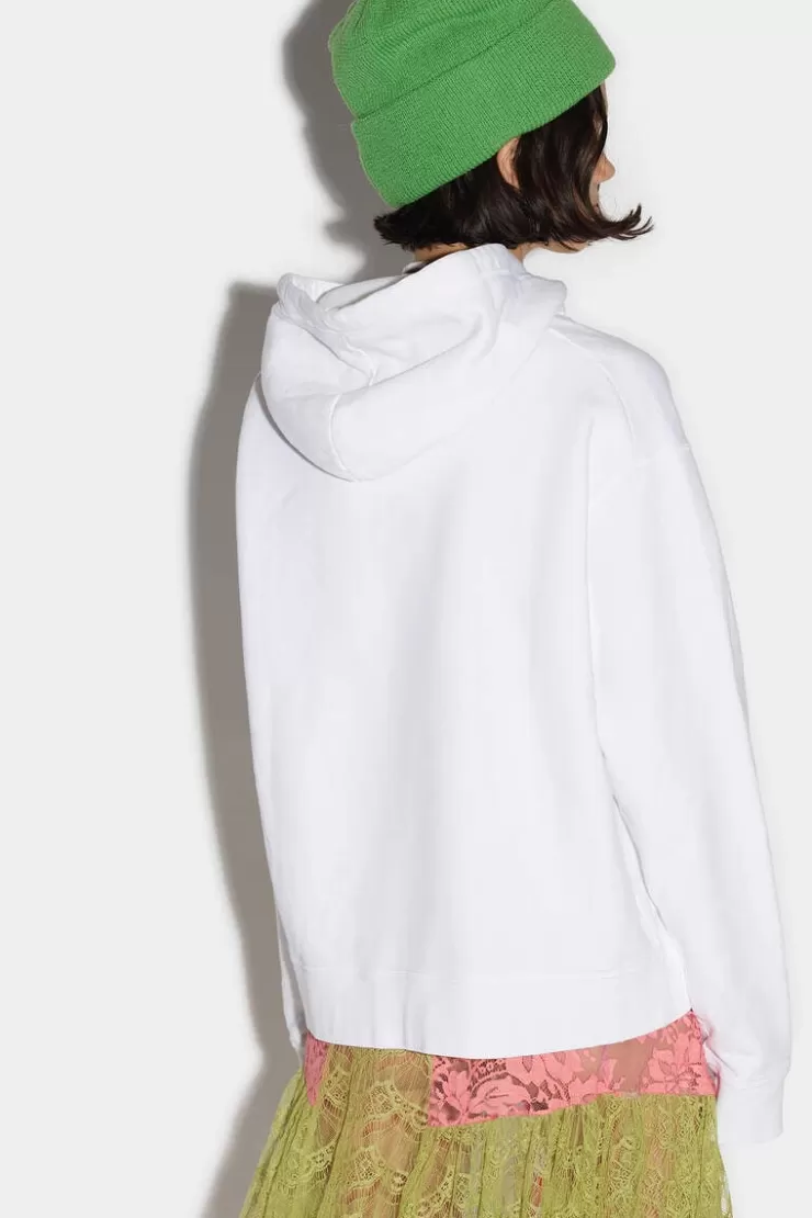 Dsquared2 Lunar Year Cool Hoodie>Donna Felpe