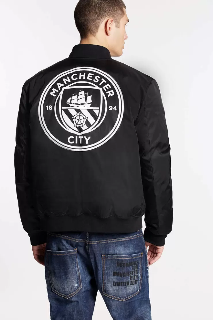 Dsquared2 Manchester City Bomber Jacket>Uomo Cappotti & Giubbotti