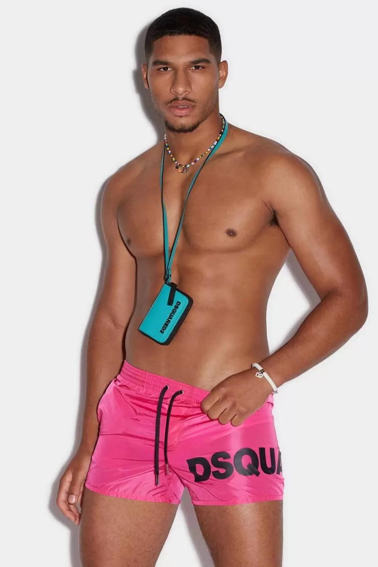 Dsquared2 Maxi Logo Boxer Midi>Uomo Costumi