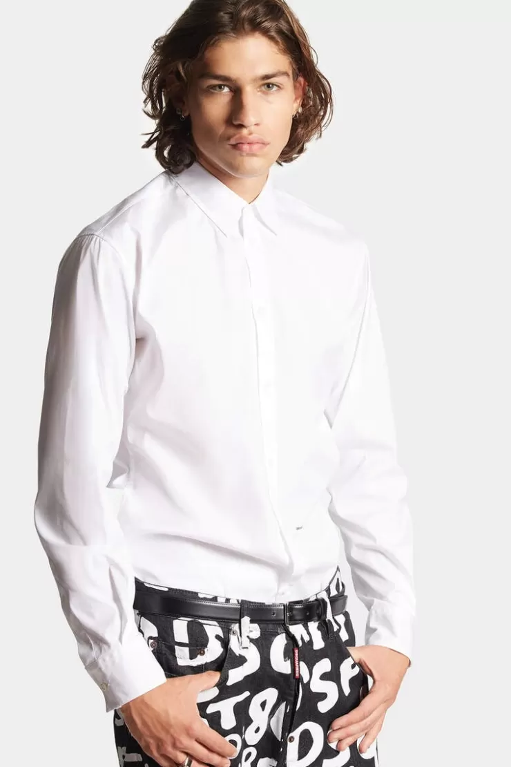 Dsquared2 Mini D2 Relaxed Shirt>Uomo Camicie