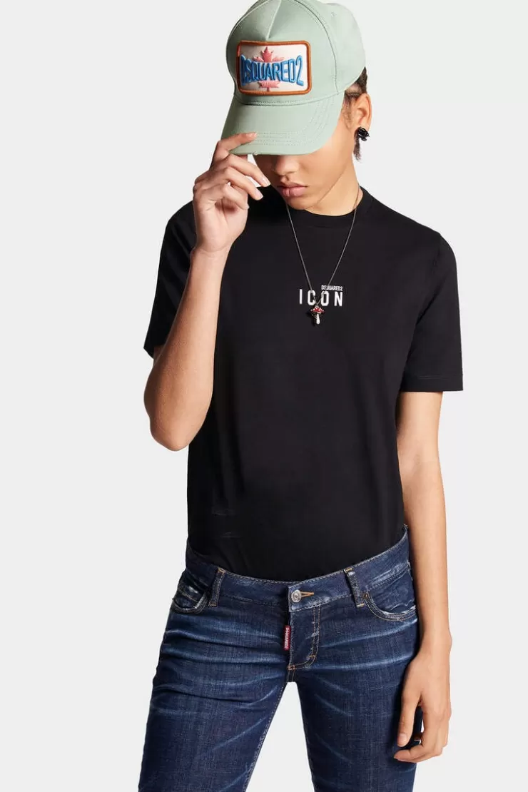 Dsquared2 Mini Icon Renny T-Shirt>Donna Top & T-Shirt