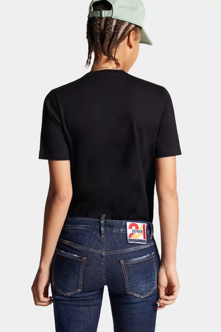 Dsquared2 Mini Icon Renny T-Shirt>Donna Top & T-Shirt