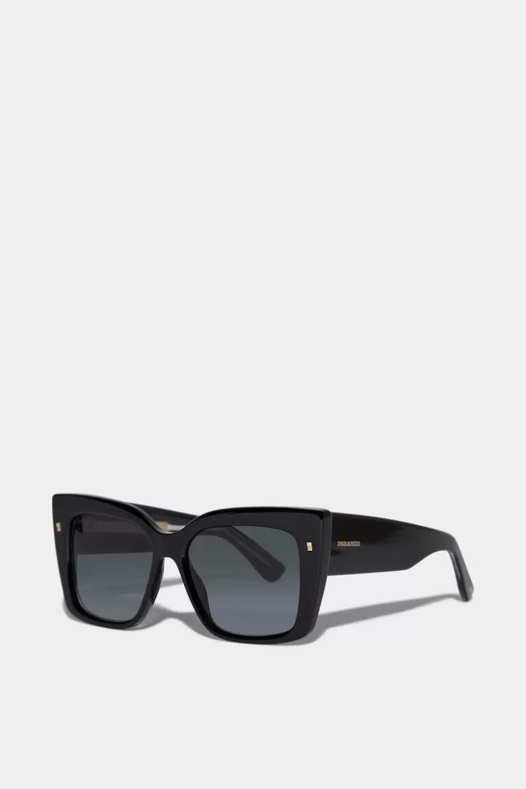 Dsquared2 Refined Black Sunglasses>Donna Occhiali