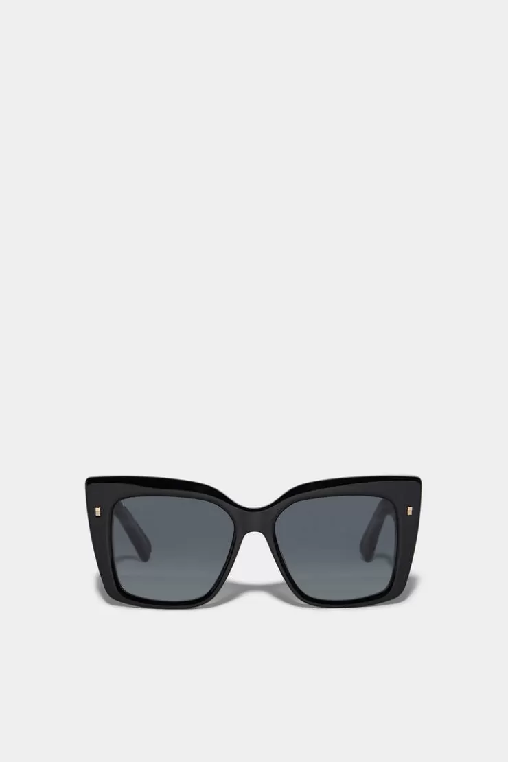 Dsquared2 Refined Black Sunglasses>Donna Occhiali