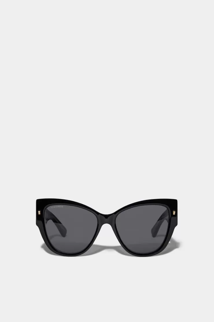 Dsquared2 Refined Black Sunglasses>Donna Occhiali