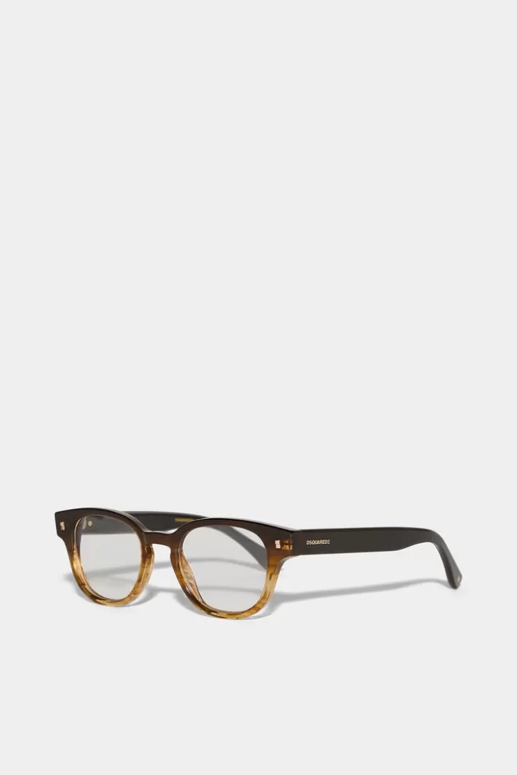 Dsquared2 Refined Brown Horn Optical Glasses>Donna Occhiali