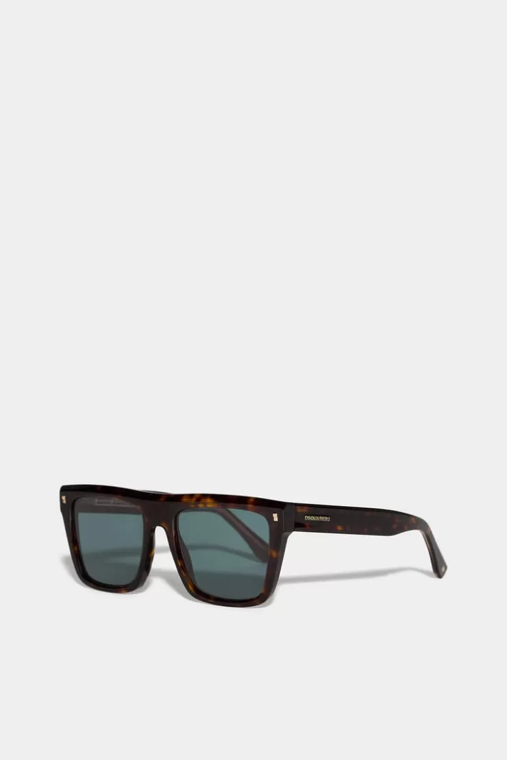 Dsquared2 Refined Havana Sunglasses>Uomo Occhiali