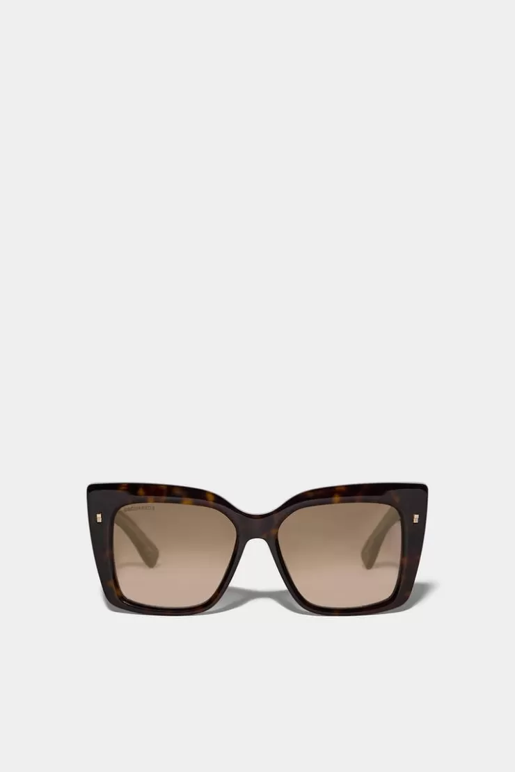 Dsquared2 Refined Havana Sunglasses>Uomo Occhiali