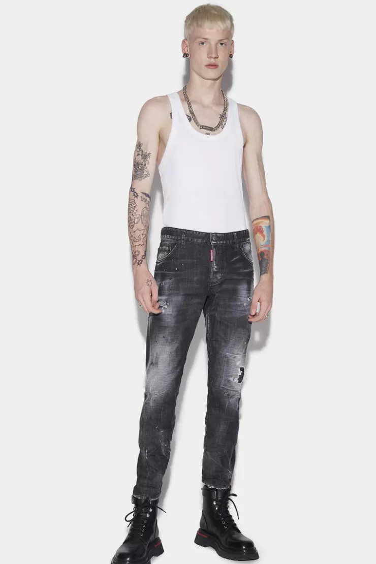 Dsquared2 Ripped Knee Wash Sexy Twist Jeans>Uomo Jeans