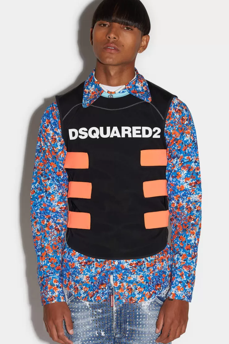 Dsquared2 Scuba Vest>Uomo Cappotti & Giubbotti