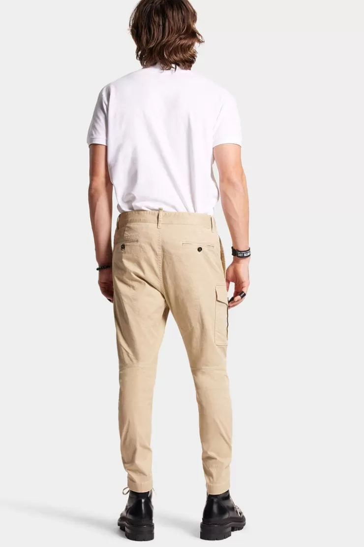 Dsquared2 Sexy Cargo Chino Pants>Uomo Pantaloni