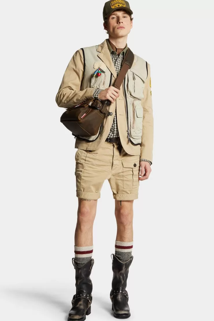 Dsquared2 Sexy Cargo Shorts>Uomo Pantaloni Corti