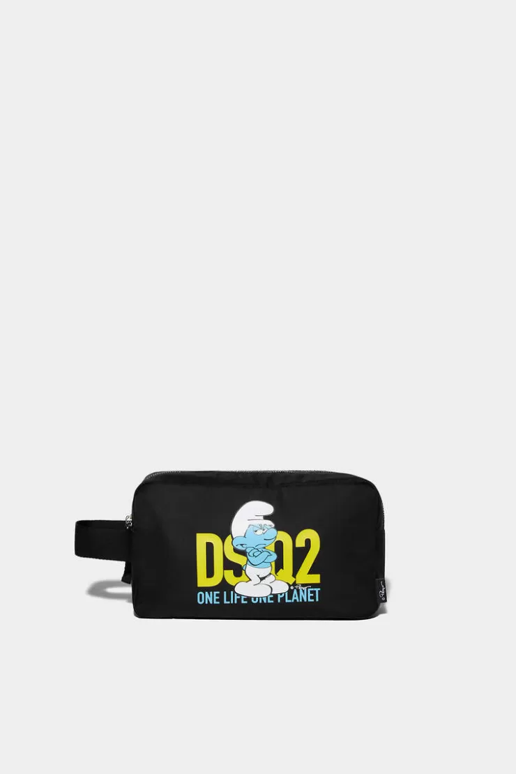 Dsquared2 Smurfs Beauty Case>Uomo Piccola Pelletteria