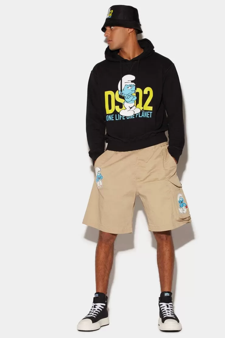 Dsquared2 Smurfs Boxer Shorts>Uomo Pantaloni Corti