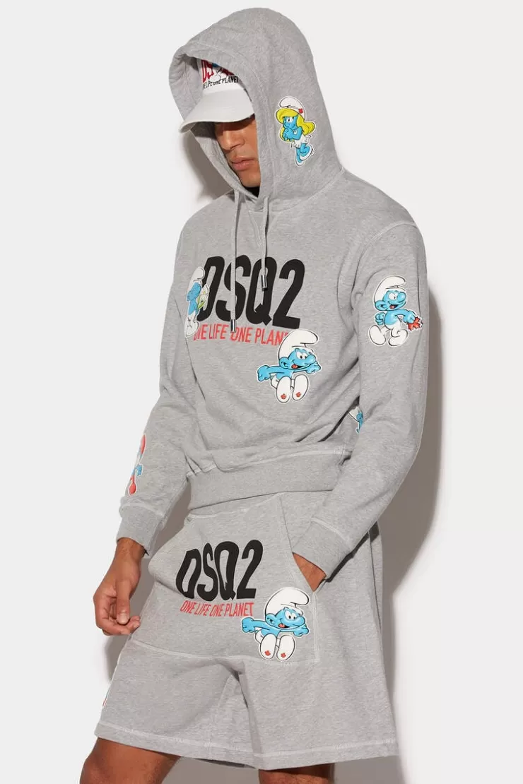 Dsquared2 Smurfs Cool Sweatshirt>Uomo Felpe