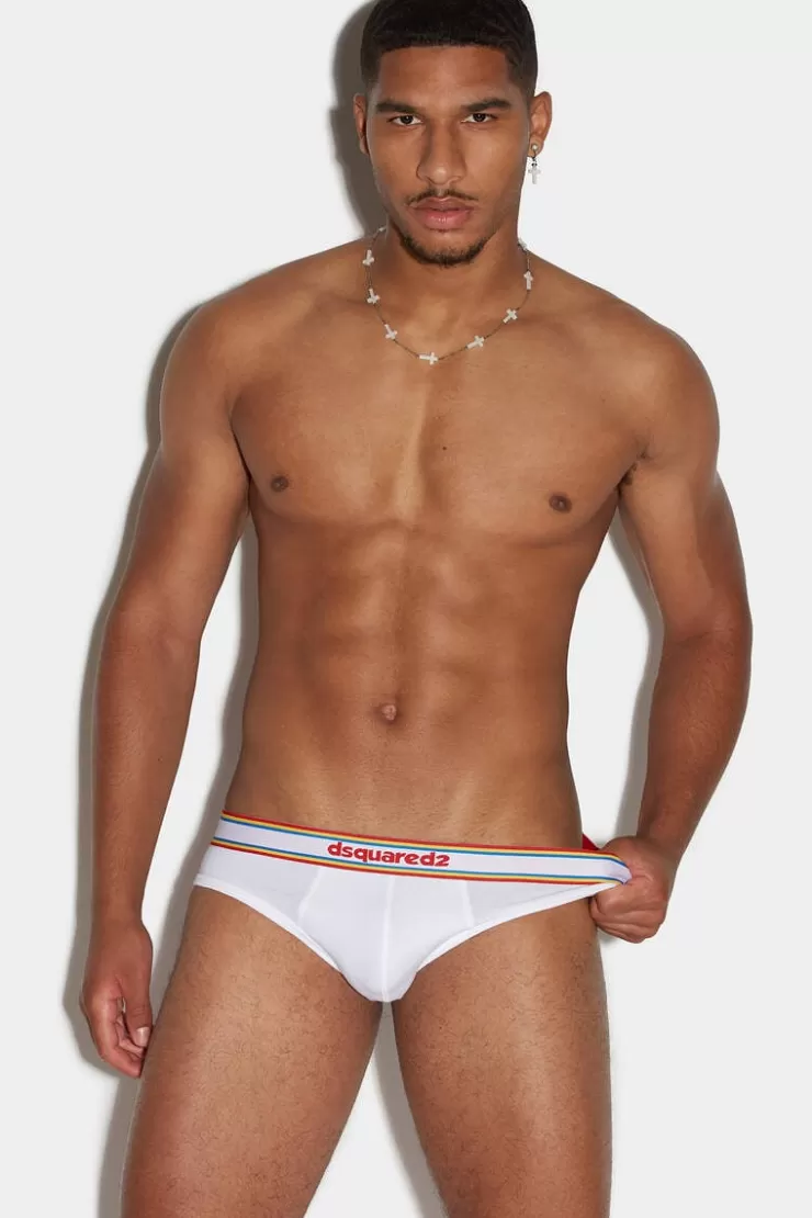 Dsquared2 Sport Tape Brief>Uomo Intimo