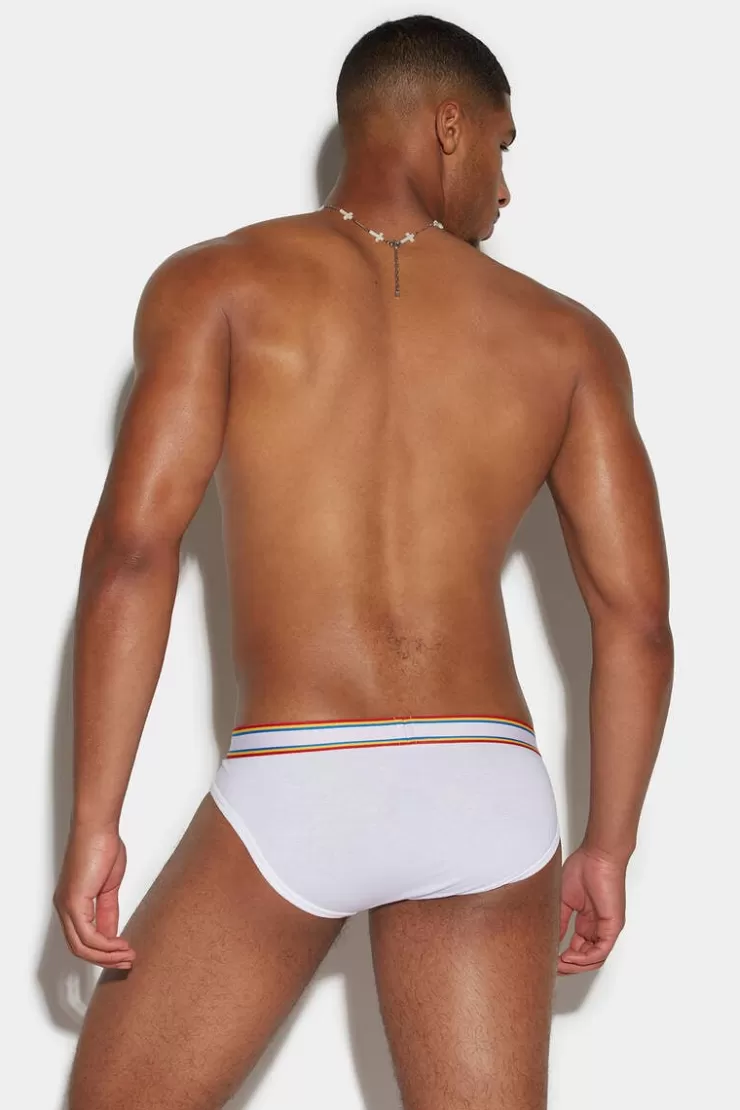 Dsquared2 Sport Tape Brief>Uomo Intimo