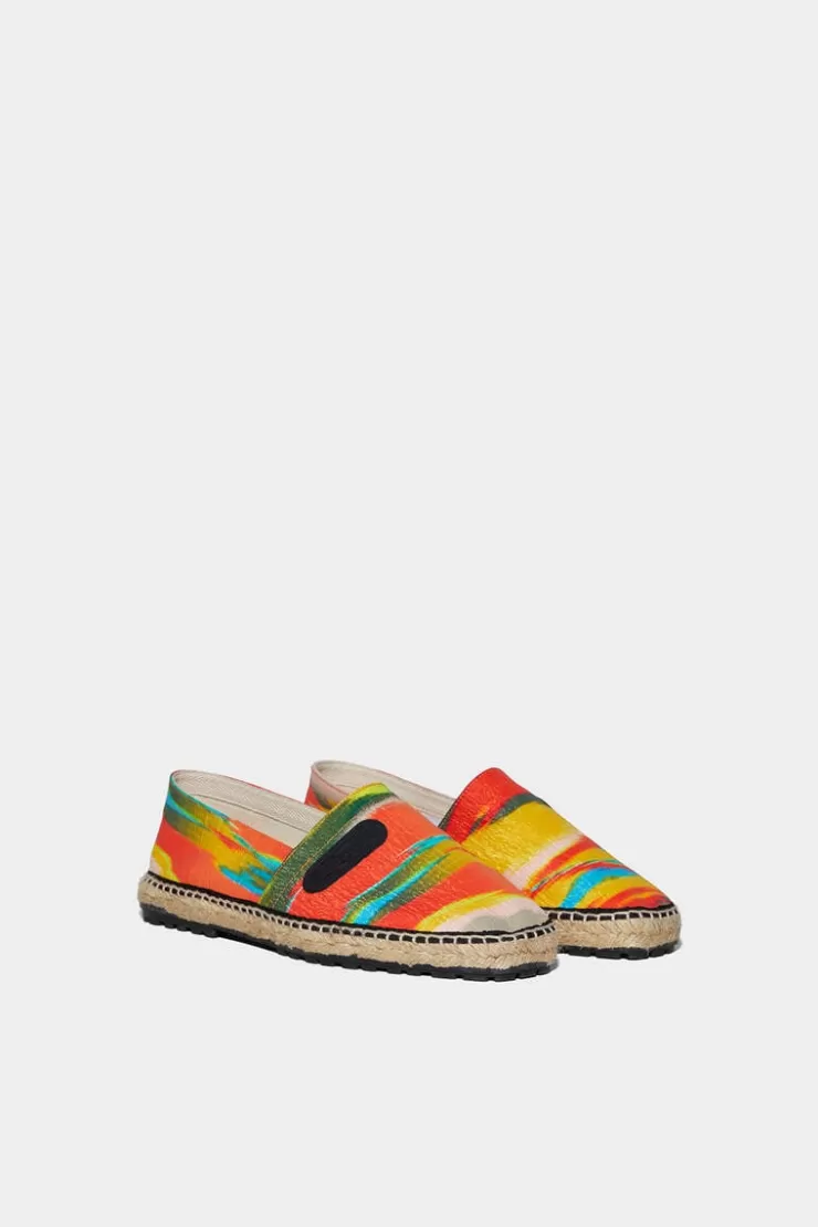 Dsquared2 Sun Waves Camo Espadrilles>Uomo Mocassini