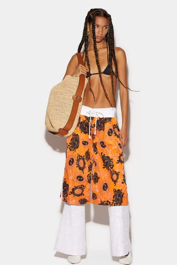 Dsquared2 Sunflower Traveller>Donna Pantaloni Corti