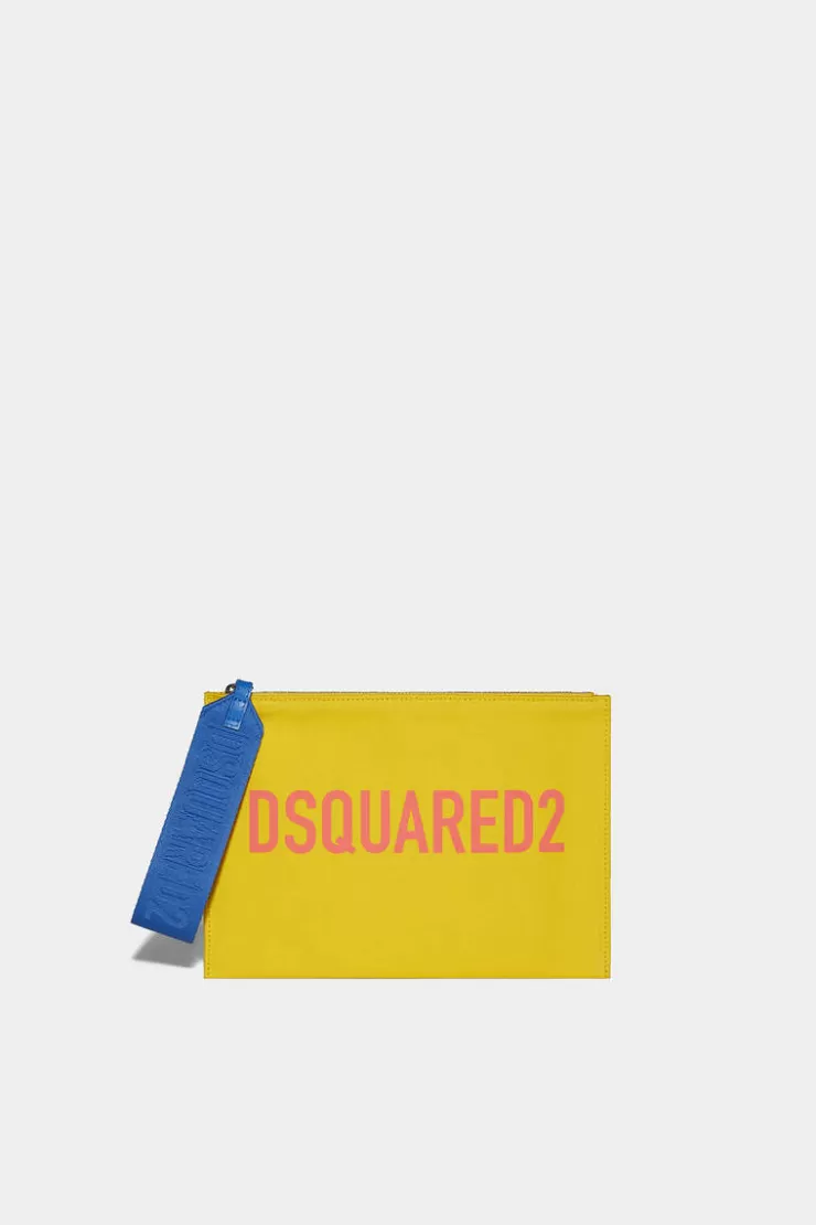 Dsquared2 Technicolor Pouch>Donna Piccola Pelletteria