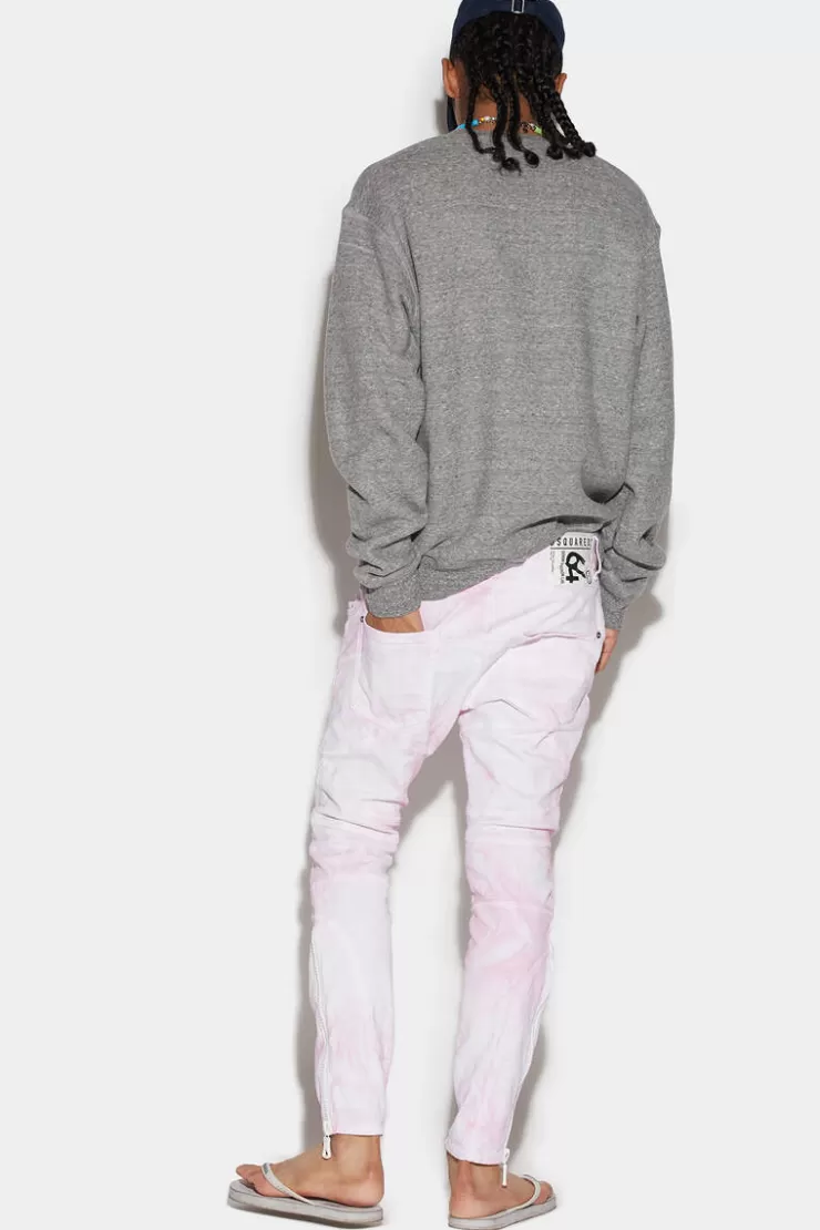 Dsquared2 Tye & Dye Wash Super Twinky Jeans>Uomo Jeans