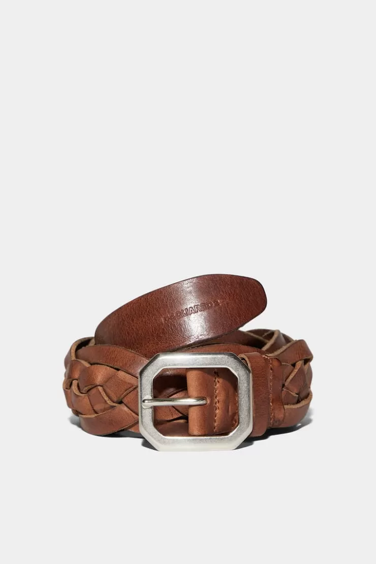 Dsquared2 Western Buckle Belt>Uomo Cinture